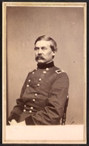 General John Buford of General Staff U.S. Volunteers Infantry Regiment in uniform) - From photographic negative in Brady's National Portrait Gallery LCCN2015649853