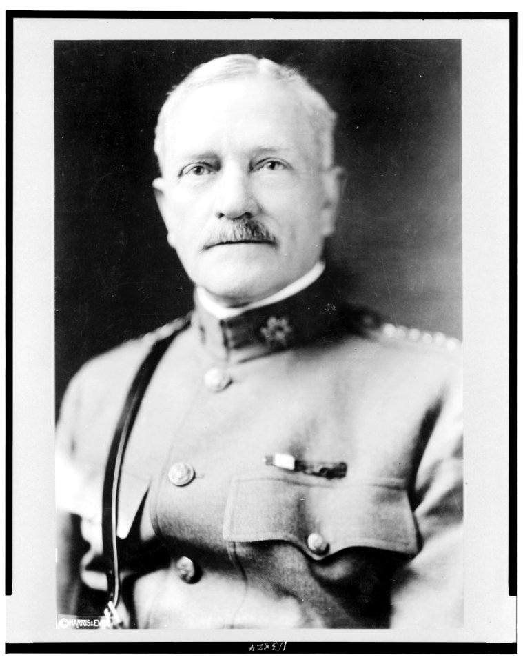 General John Joseph Pershing, head-and-shoulders portrait, facing front, in uniform LCCN95506179