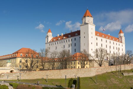 The capital city of slovakia castle