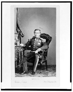General Juan Nepomuceno Almonte, full-length portrait, seated, facing front LCCN2005681660