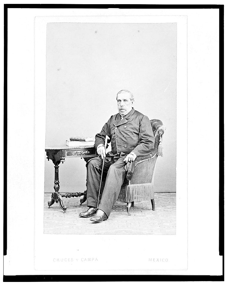 General José Nicolás de la Portilla, full-length portrait, seated, facing front LCCN2005681694