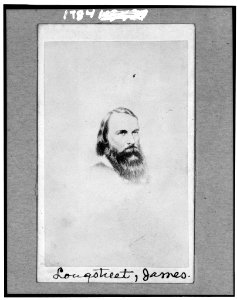 General James Longstreet, C.S.A., head-and-shoulders portrait, facing slightly right LCCN2004678556