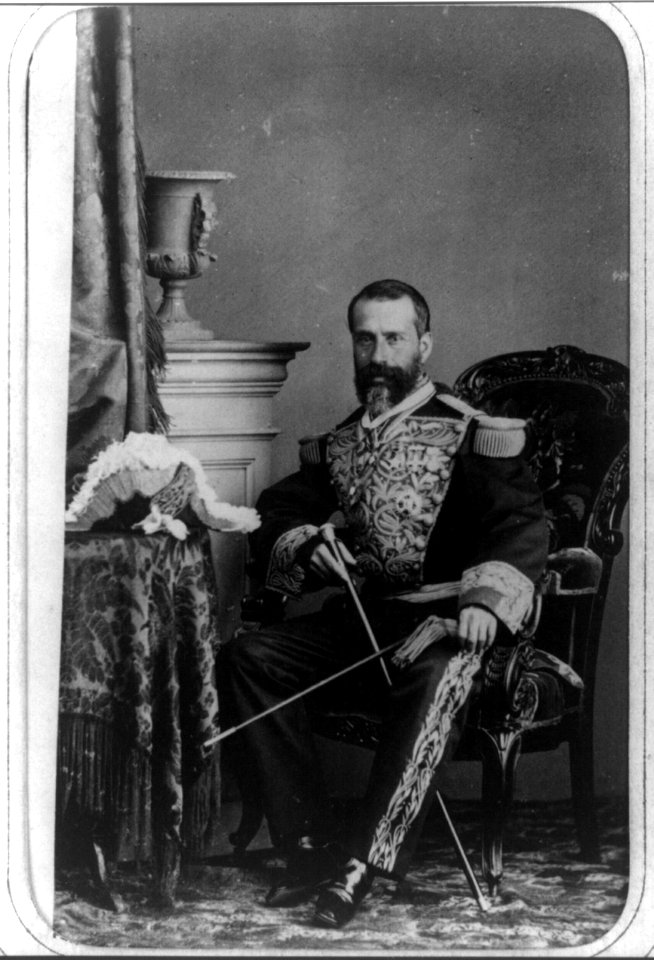 General Leonardo Márquez, full-length portrait, seated, facing front LCCN2005678213