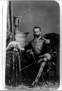 General Leonardo Márquez, full-length portrait, seated, facing front LCCN2005678213