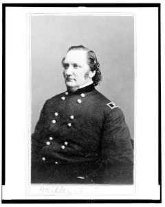 General Josiah Miller, Inspector General, half-length portrait, seated, facing left LCCN2004682190