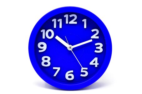 Time indicating time of pointer