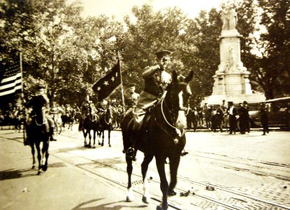 General Pershing on horse during Welcome Home Parade, Washington, D.C. (30061860432)