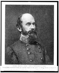 General Richard S. Ewell-General Ewell, of Jackson's Corps, was severely wounded in the conflict with King's division on August 28 - H.V. sc ; from a photograph by Cook. LCCN98510271