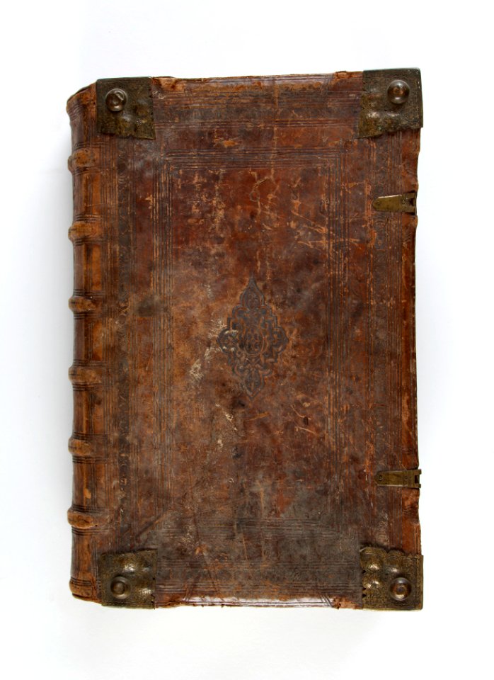 Gustav II Adolfs bibel från 1618, utsidan i kalvskinn - Skoklosters slott - 93184