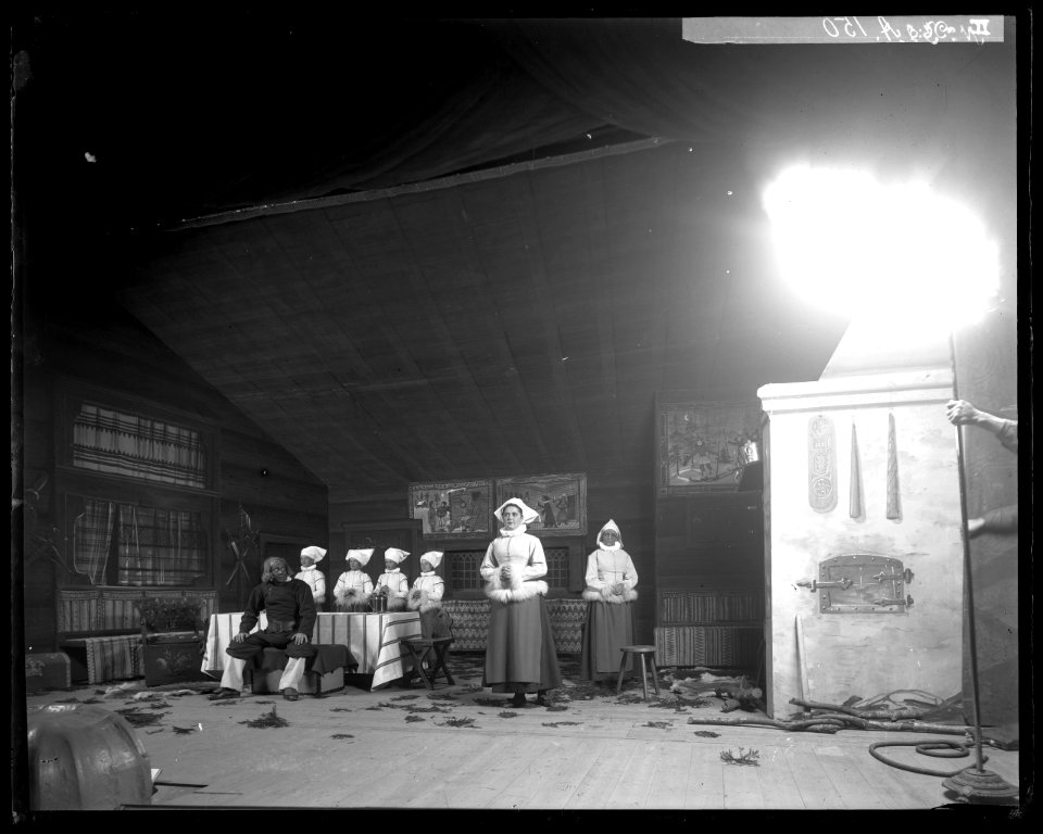 Gustav Vasa, Svenska teatern 1899. Föreställningsbild - SMV - SvT095