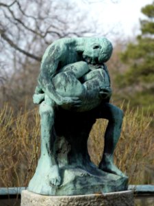 Gustav Vigeland Man Embracing a Woman Thielska 377