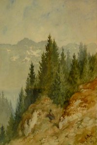 Gustave Doré-Paysage de montagne