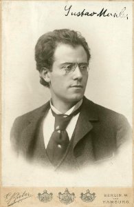 Gustav Mahler (1893) by Bieber