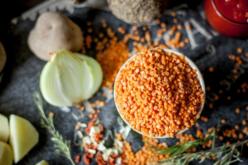 Desktop vegetable cuisine