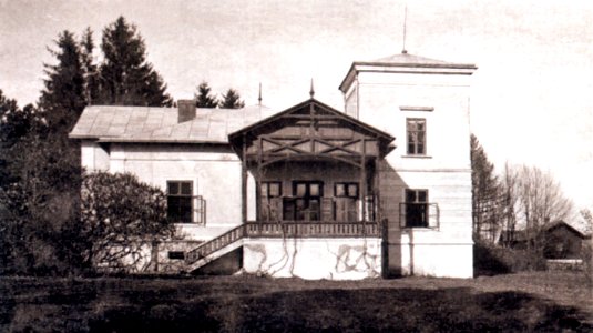 Gutshaus von Mega um 1900