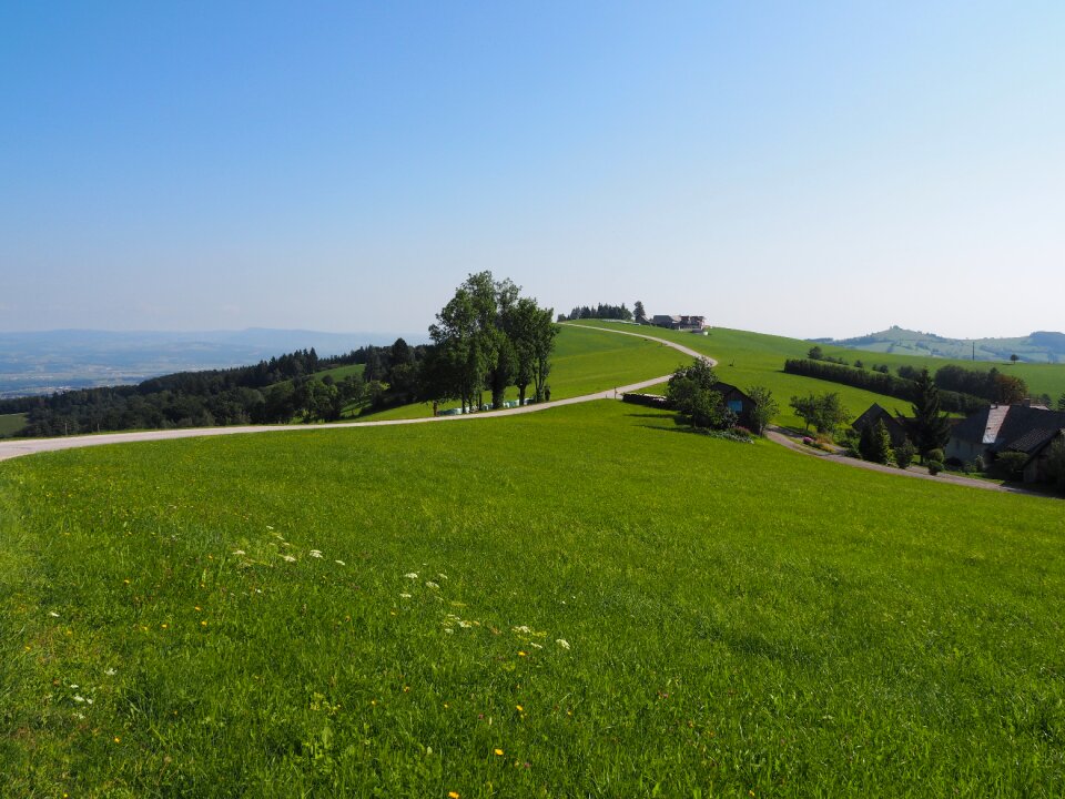 Foothills of the austria landscapes