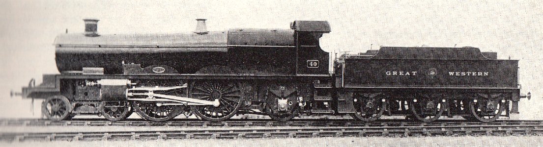 GWR 4000 Class No 40 4-4-2