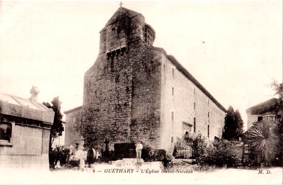 Guéthary (64) - église Saint-Nicolas