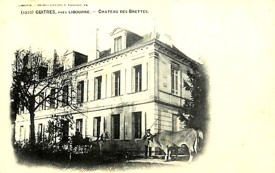 Guîtres - château des Brettes