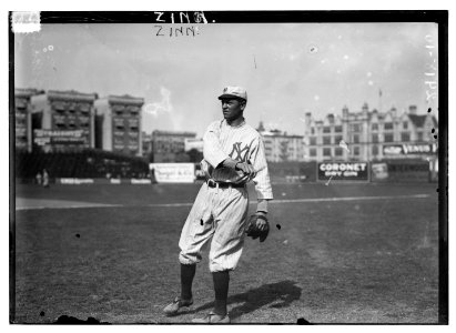 Guy Zinn, New York Highlanders, AL, at Hilltop Park, NY (baseball) LCCN2014691400 photo