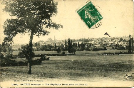 Guîtres - vue générale 4