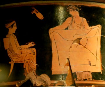Gynaeceum scene Louvre CA587