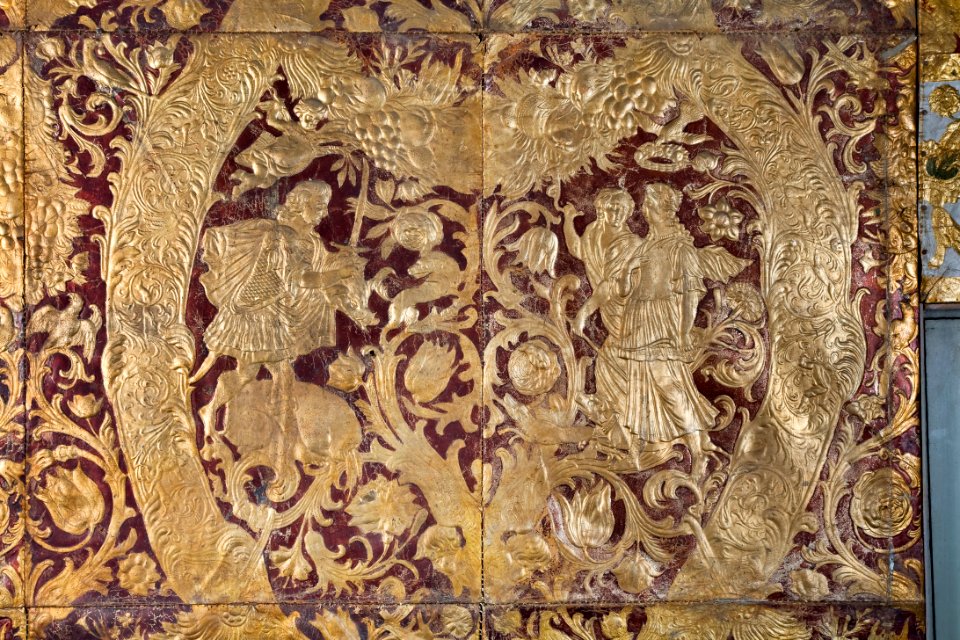Gyllenlädertapet - Skoklosters slott - 86611