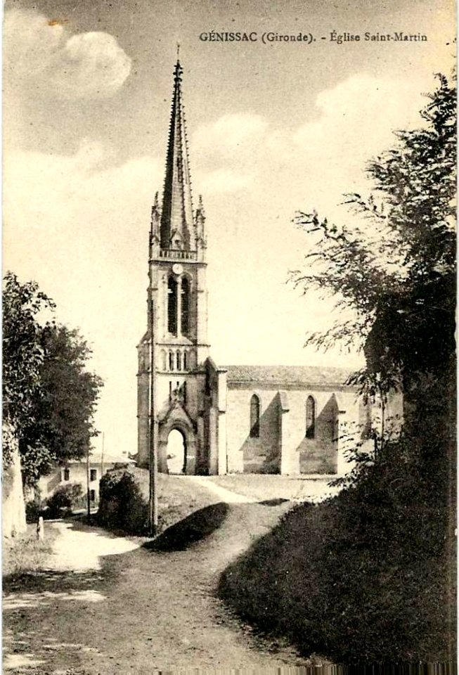 Génissac - église 3