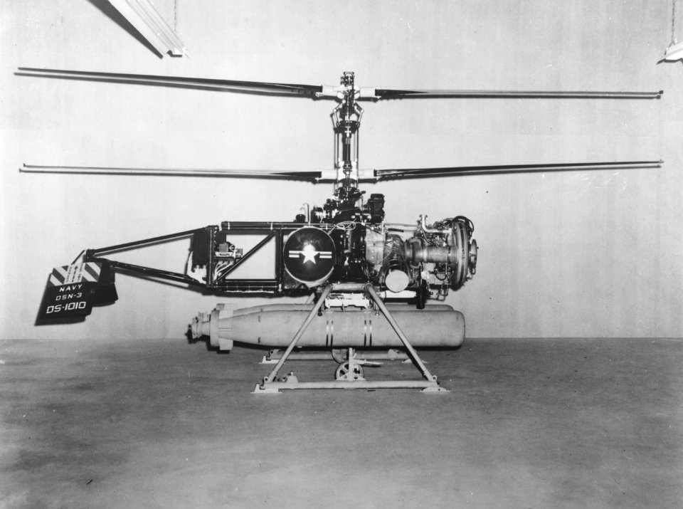 Gyrodyne DSN-3 Drone Anti-Submarine Helicopter (DASH) mock up c1961