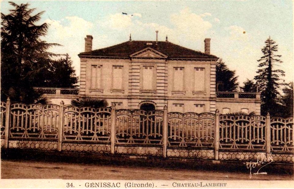 Génissac - château Lambert