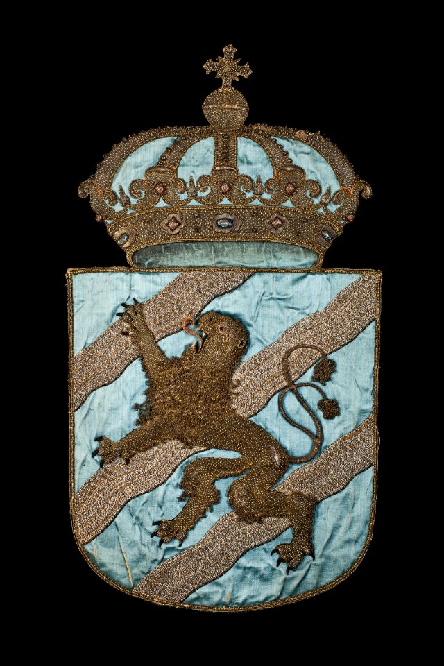 Göta vapen med lejon, 1660 - Livrustkammaren - 108734