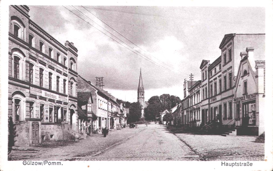 Gülzow - Hauptstrasse ok. 1915