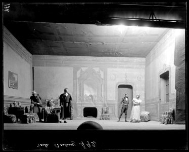 Gösta Berlings saga, Kungliga Operan 1909. Föreställningsbild - SMV - KO033