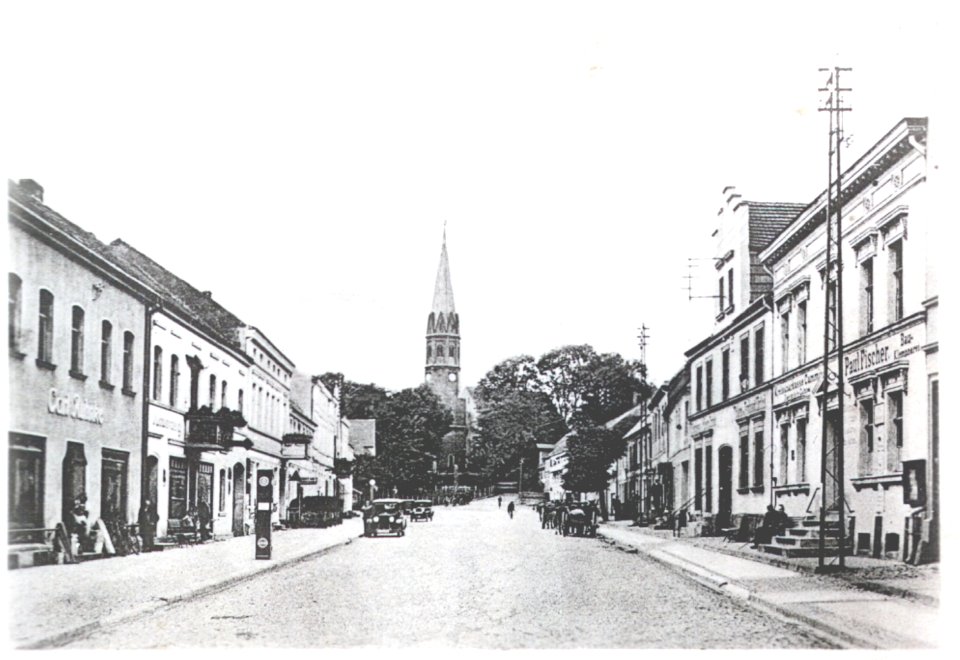 Gülzow - Hauptstrasse 1930