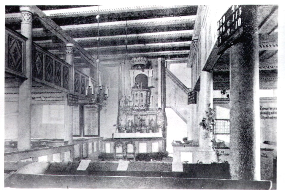 Gülzow - wnetrze kościoła