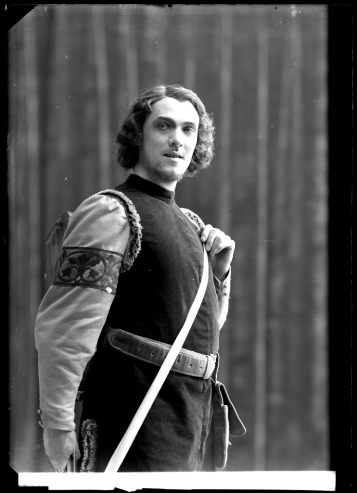Gösta Hillberg in Gurre at Svenska teatern 1906 - SMV - GH131