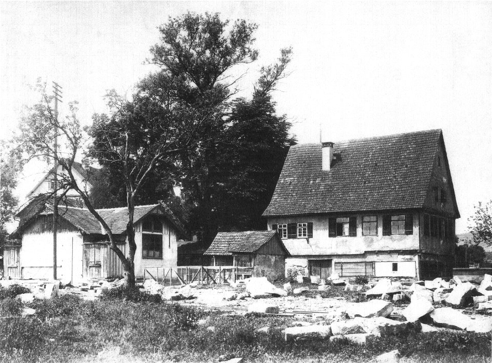 H Bauer - Altes Schießhaus und Schießhäuschen auf dem Wöhrd, um 1910 (TSiW117)