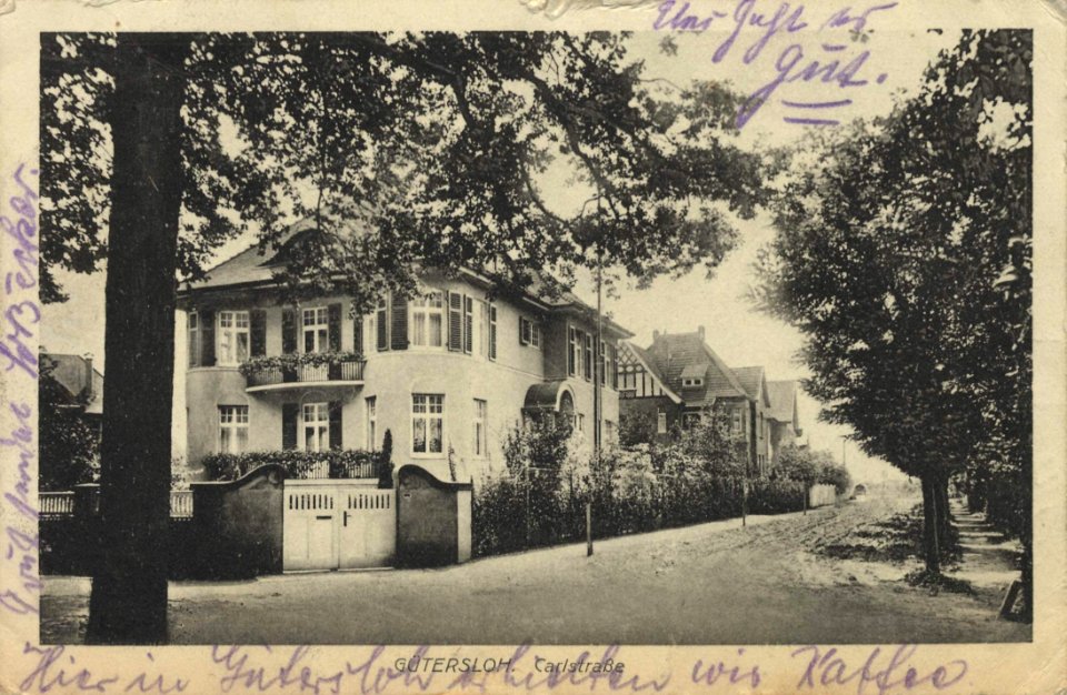 Gütersloh, Nordrhein-Westfalen - Karlstraße (Zeno Ansichtskarten)