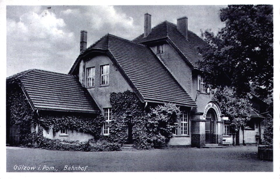 Gülzow - Bahnhof 1941