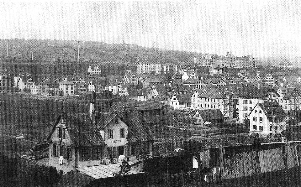 H Bauer - Bau- und Möbelfabrik Brennenstuhl um 1890 (TSiW023)
