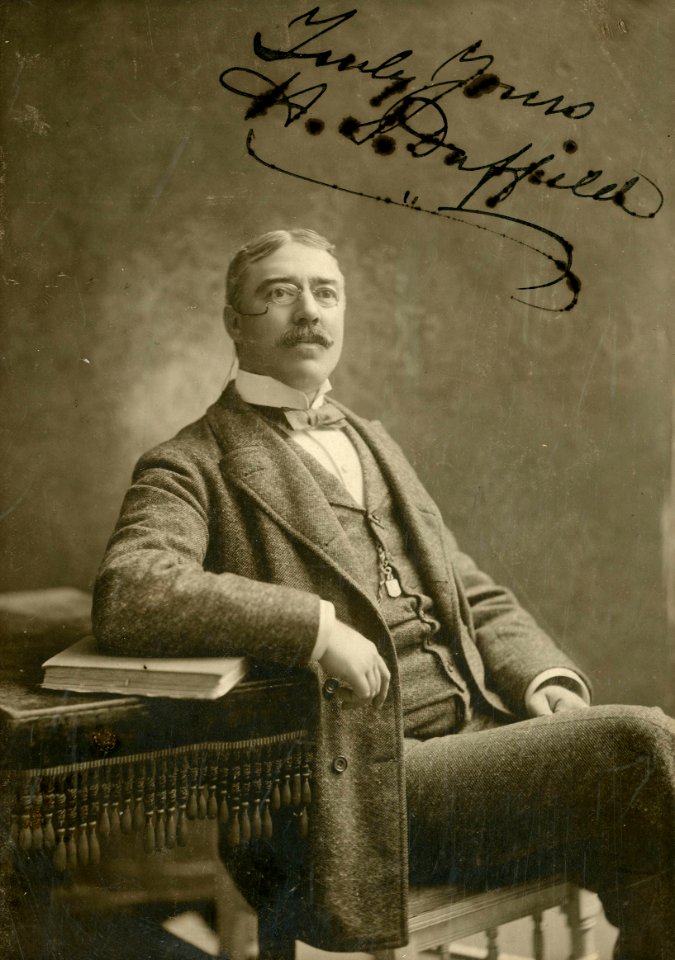 H S Duffield, stage actor (SAYRE 734)