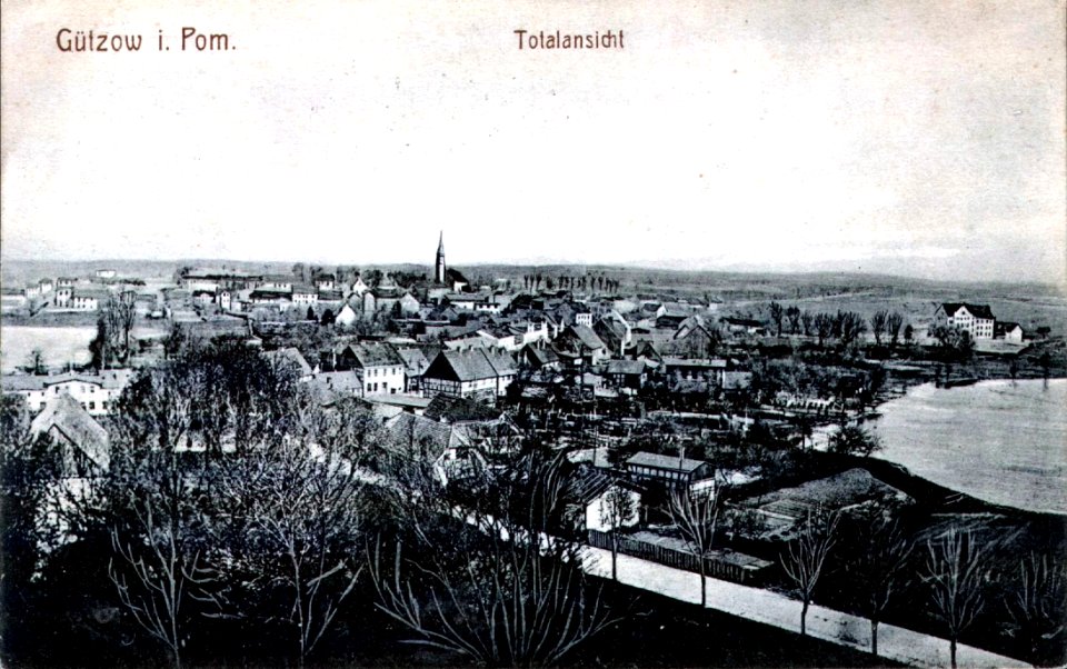 Gülzow in Pommern - Totalansicht 1911-01-13
