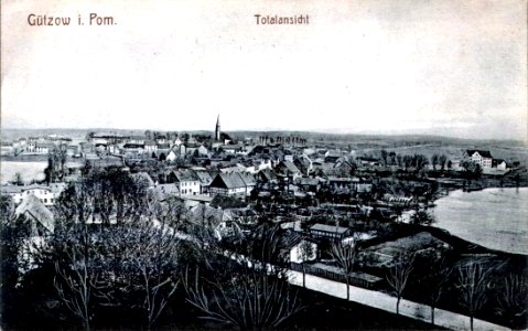 Gülzow in Pommern - Totalansicht 1911-01-13