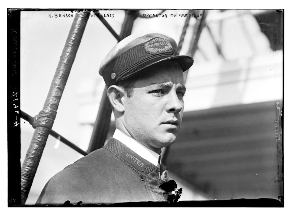 H. Benson - Wireless operator on Merida LCCN2014689181