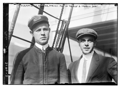 H. Benson & C. Krauter, wireless men on Merida & Princess Anne LCCN2014689180