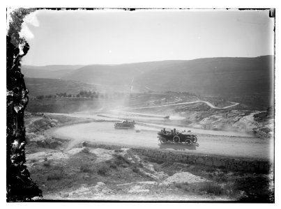 H.E. Sir Herbert Samuel, en route to visit some Jewish colonies on the Plain of Sharon, July 27th, 1920 LOC matpc.10454