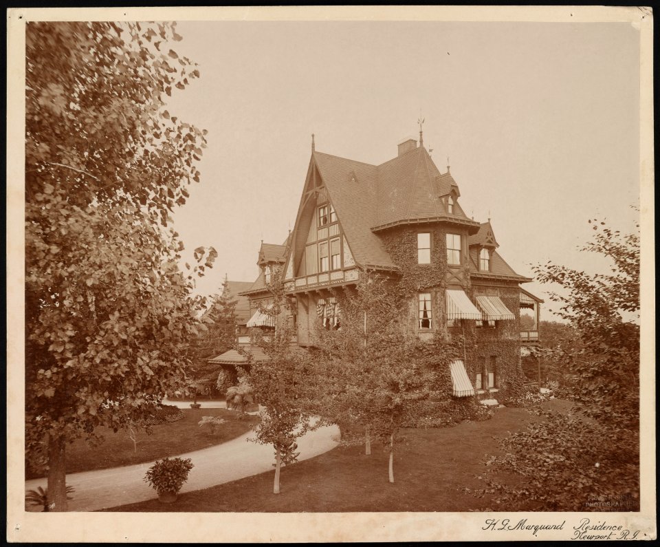 H.G. Marquand residence, Newport, R.I. - Frank H. Child, photographer, Newport, R.I. LCCN2014646305