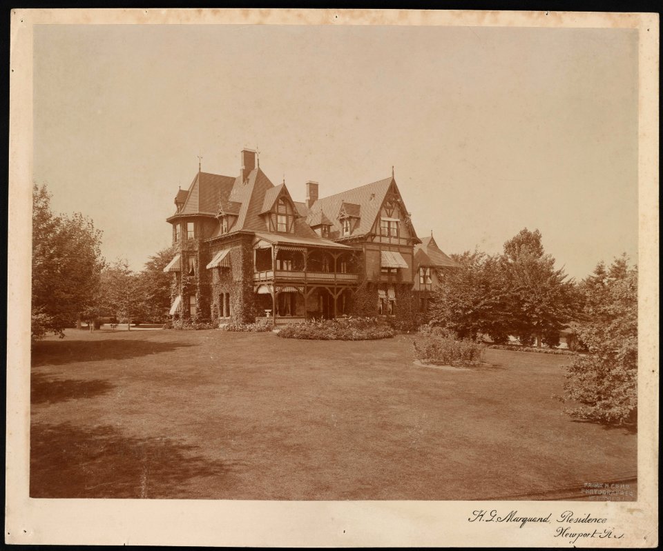 H.G. Marquand residence, Newport, R.I. - Frank H. Child, photographer, Newport, R.I. LCCN2014646304
