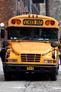 Bus new york usa photo