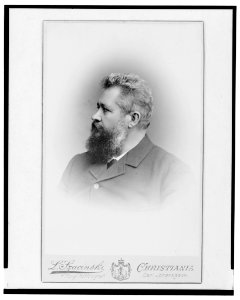 H.K. Fosnos, head-and-shoulders portrait, facing left) - L. Szacinski, Christiania LCCN2004682199